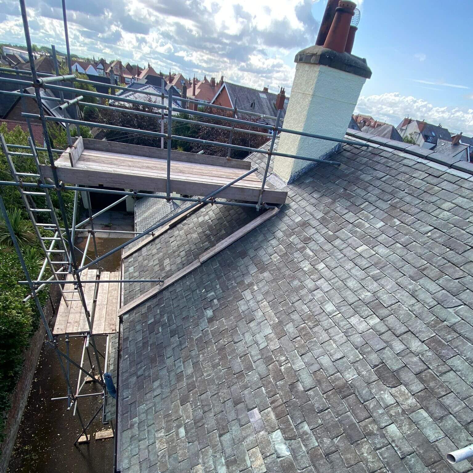 New Slate Roof